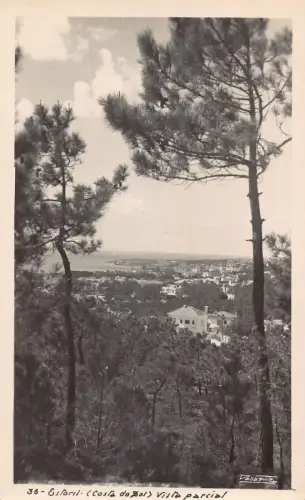 Portugal Estoril Costa do Sol Vista Parcial Vintage Postkarte