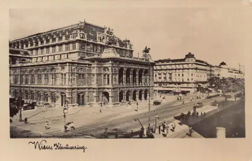 A238 Österreich Wien 1944 Wien Karuteuerring Vintage Postkarte