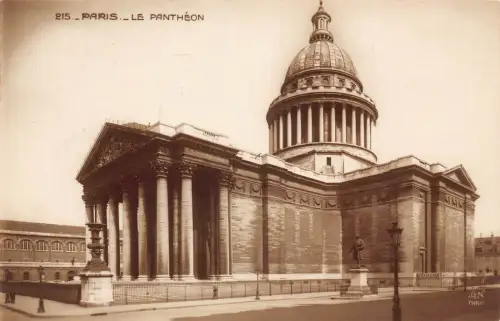 C005 Frankreich, Paris, Le Pantheon Vintage Postkarte