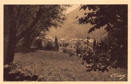 A712 Andorra Contrejour sur les Escaldes Gesamtansicht Vintage Postkarte
