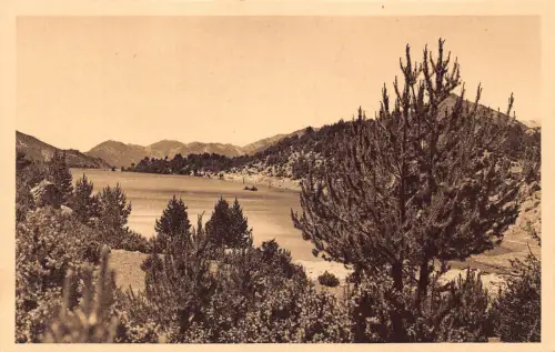 A712 Andorra Engolasters See Vintage Postkarte