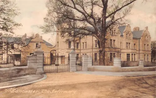 L482 England Lancaster The Infirmary Vintage Postkarte