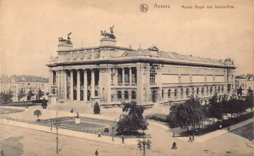 A903 Belgien Anvers Antwerpen Musee Royal de Beaux Arts Museum Postkarte
