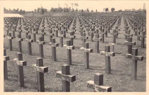 A903 Belgien Deutscher Kriegsfriedhof Wervicq Vintage Postkarte