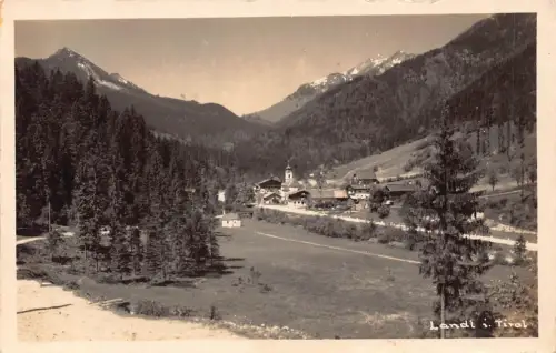 B174 Österreich 1932 Landi i Tirol Tirol RPPC Vintage Postkarte