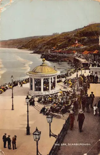 England 1923 The Spa Scarborough Vintage Postkarte
