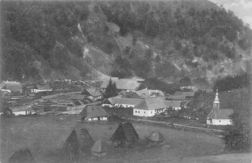 L515 Rumänien Bihor Remecz Remeti Vintage Postkarte