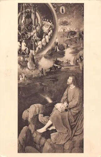 A907 Brügge Krankenhaus Saint Jean Mariage Mystique St Catharina Postkarte