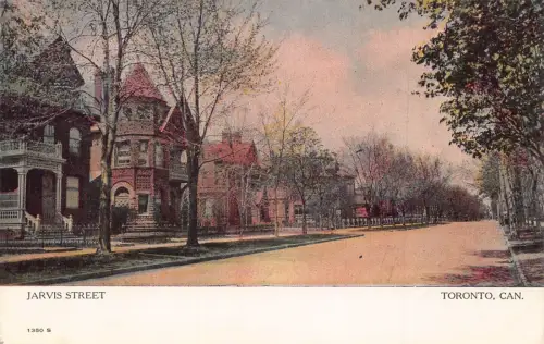 L387 Kanada Toronto Jarvis Street Vintage Postkarte