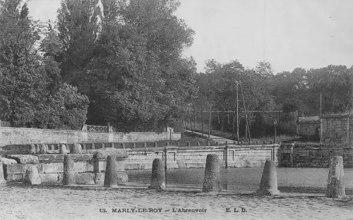 Frankreich 1911 Marly-le-Roy L'Abreuvoir alte Postkarte