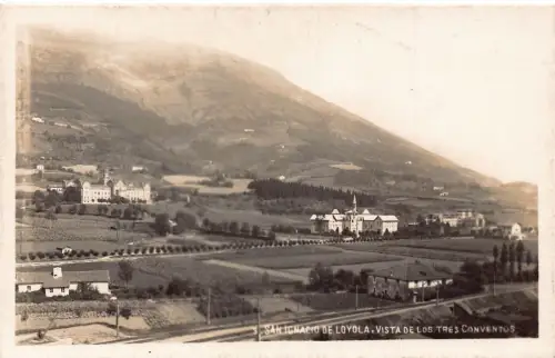 Argentinien San Ignacio de Loyola Vista de Los Tres Conventos RPPC Postkarte B838