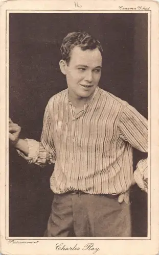 Filmstar amerikanischer Schauspieler Charles Ray Kino Chat Postkarte B835
