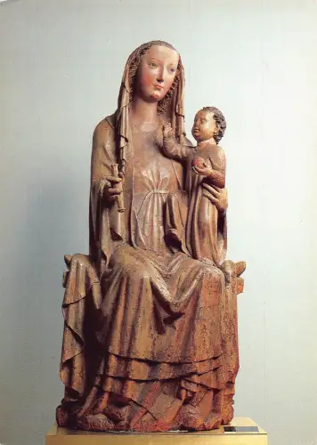 Kunst Religiös Muttergottes Brankowitz Maehren Maehrische Galerie Postkarte B842