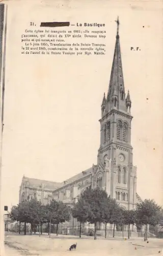 Frankreich Argentuil Basilique Kirche Vintage Postkarte