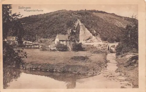 B073 Deutschland Solingen Wuppertal Partie Vintage Postkarte