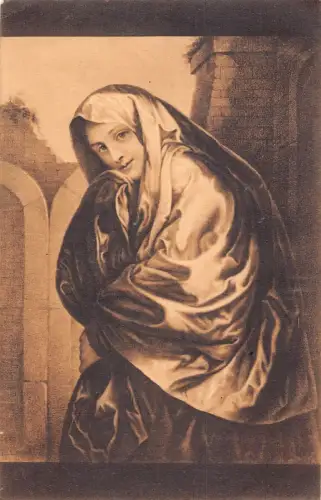 L351 Deutschland 1917 Tizian Tizian Venezianerin Berlin Gemälde Postkarte