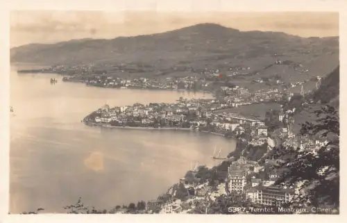 A187 Schweiz Territet Montreux Clarens Vintage Postkarte