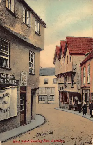 A771 England Axbridge King John's Shooting Box 1908 Vintage Postkarte