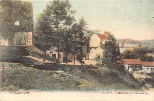 A774 England Farleigh Castle Vintage Postkarte