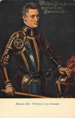 L082 Postkarte Deutsches Königtum Wilhelm I. von Oranien