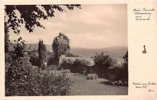 L205 Deutschland Haus Primbs Wasserburg am Bodensee Vintage Postkarte