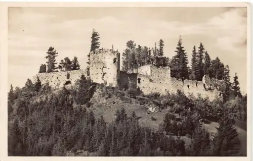 L185 Deutschland Burgruine Freiberg bei Pfrontenbucht Allgäu Postkarte
