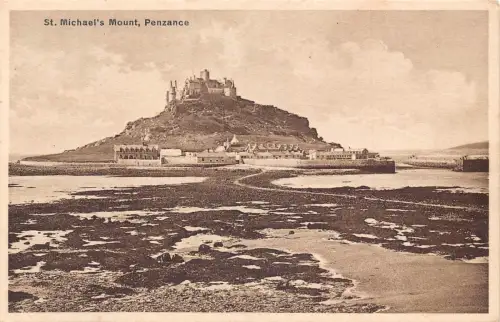 A778 England 1943 St Michael's Mount Penzance Vintage Postkarte