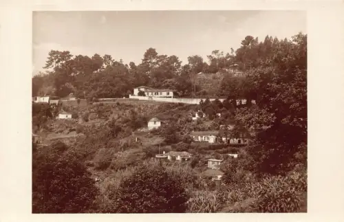 A779 Portugal Landschaft in der Nähe von Monte Palace Hotel RPPC Vintage Postkarte