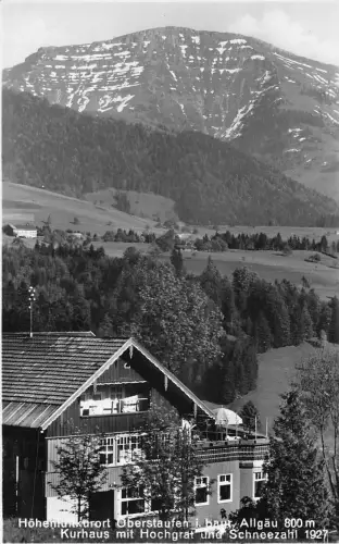 L194 Deutschland Höhenluftkurort oberstaufen Allgäu Kurhaus RPPC Vintage Postkarte