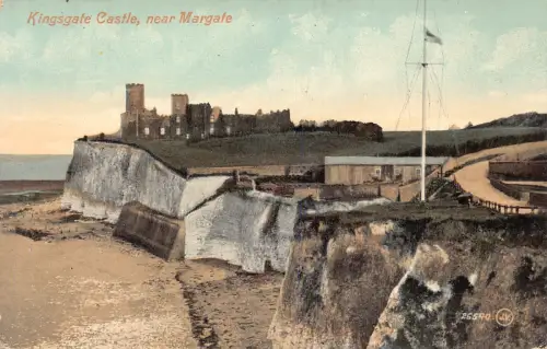 A785 England Kingsgate Castle bei Margate Vintage Postkarte