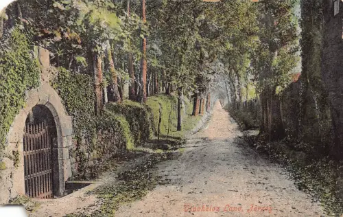 A918 England Vinchelez Lane Jersey Vintage Postkarte