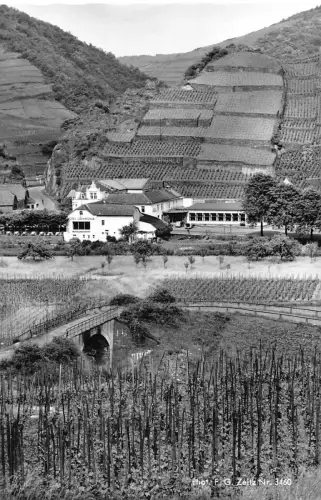 A100 Deutschland 1956 Hotel Weinhaus Lochmuehle ad Ahr Vintage Postkarte
