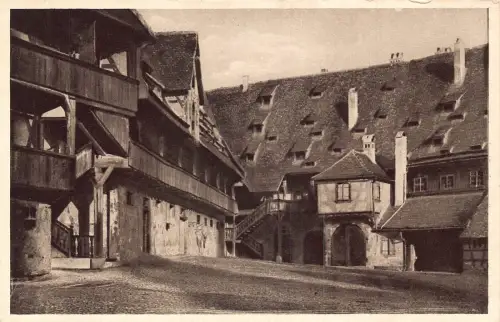 L199 Deutschland Bamberg Alte Balz Vintage Postkarte
