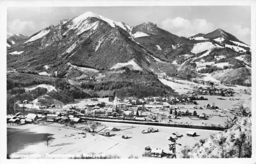 L197 Deutschland Marquartstein Hochplatz Berge Vintage Postkarte