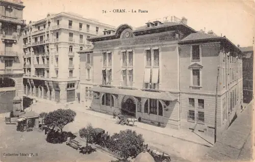 B063 Algerien Oran La Poste Post Office Vintage Postkarte