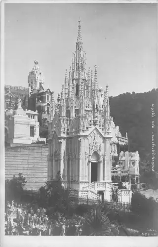 C083 Italien Genua Kirche Vintage Postkarte