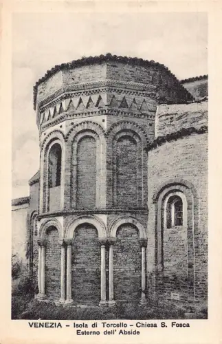 C083 Italien Venezia Isola di Torcello Vintage Postkarte