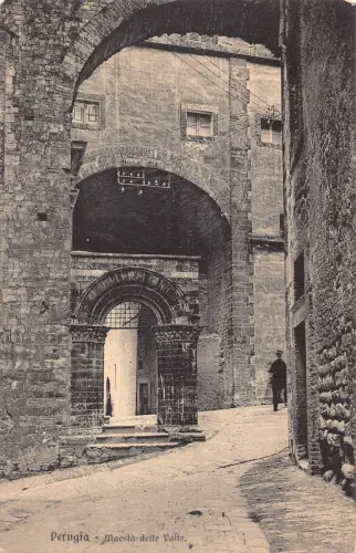 C085 Italien Perugia Maesta delle Volte Vintage Postkarte