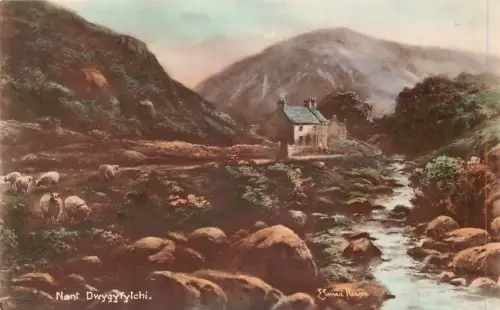 A791 Wales Nant Dwygyfylchi Vintage Postkarte