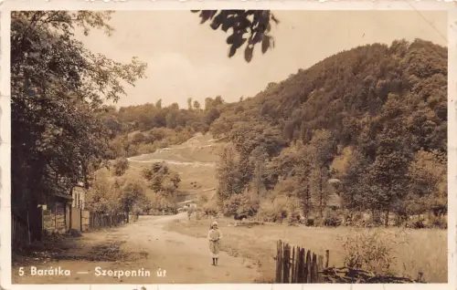 L518 Rumänien Bihor Bratca Baratka 1941 RPPC Vintage Postkarte