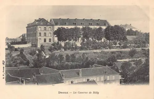Frankreich Dreux La Caserne De Billy Kaserne Vintage Postkarte