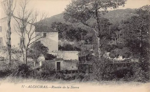 A794 Spanien Algeciras Rincón de la Sierra Vintage Postkarte