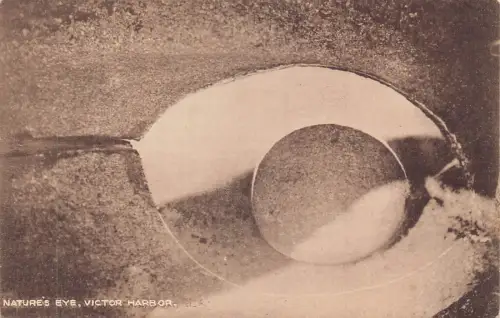 A802 Australien Victor Harbour Nature's Eye Vintage Postkarte