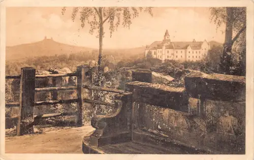 A924 Tschechien 1927 Cesky Raj Hruba Skala Vintage Postkarte