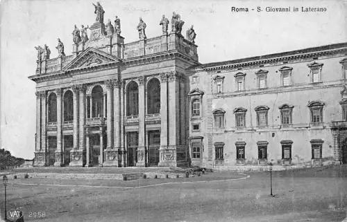 A805 Italien Rom Roma S Giovanni in Laterano Vintage Postkarte