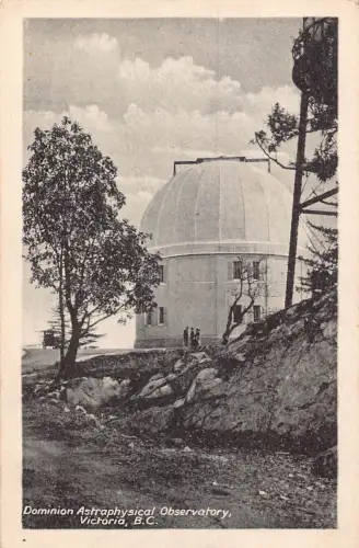 A973 Canada Dominion Astrophysical Observatory Victoria BC Vintage Postkarte