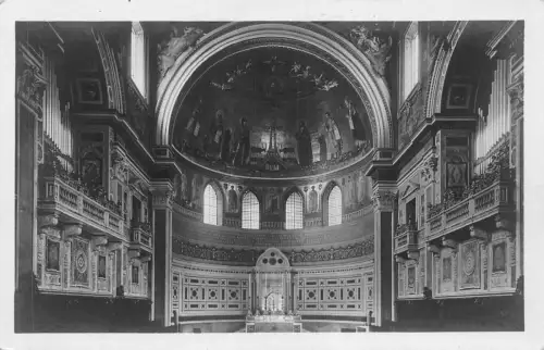 A807 Italien Roma Rom Basilika S Giovanni in Laterano L'Abside Kirche Postkarte