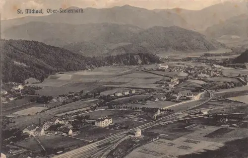 A201 Österreich 1917 Sankt Michael in der Obersteiermark 1. Weltkrieg Feldpostkarte