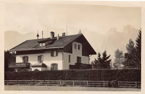 L207 Deutschland 1932 Haus Ziegenhain Vintage Postkarte