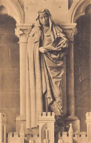 L159 Deutschland DOM zu Naumburg a.S. Religindis Vintage Postkarte